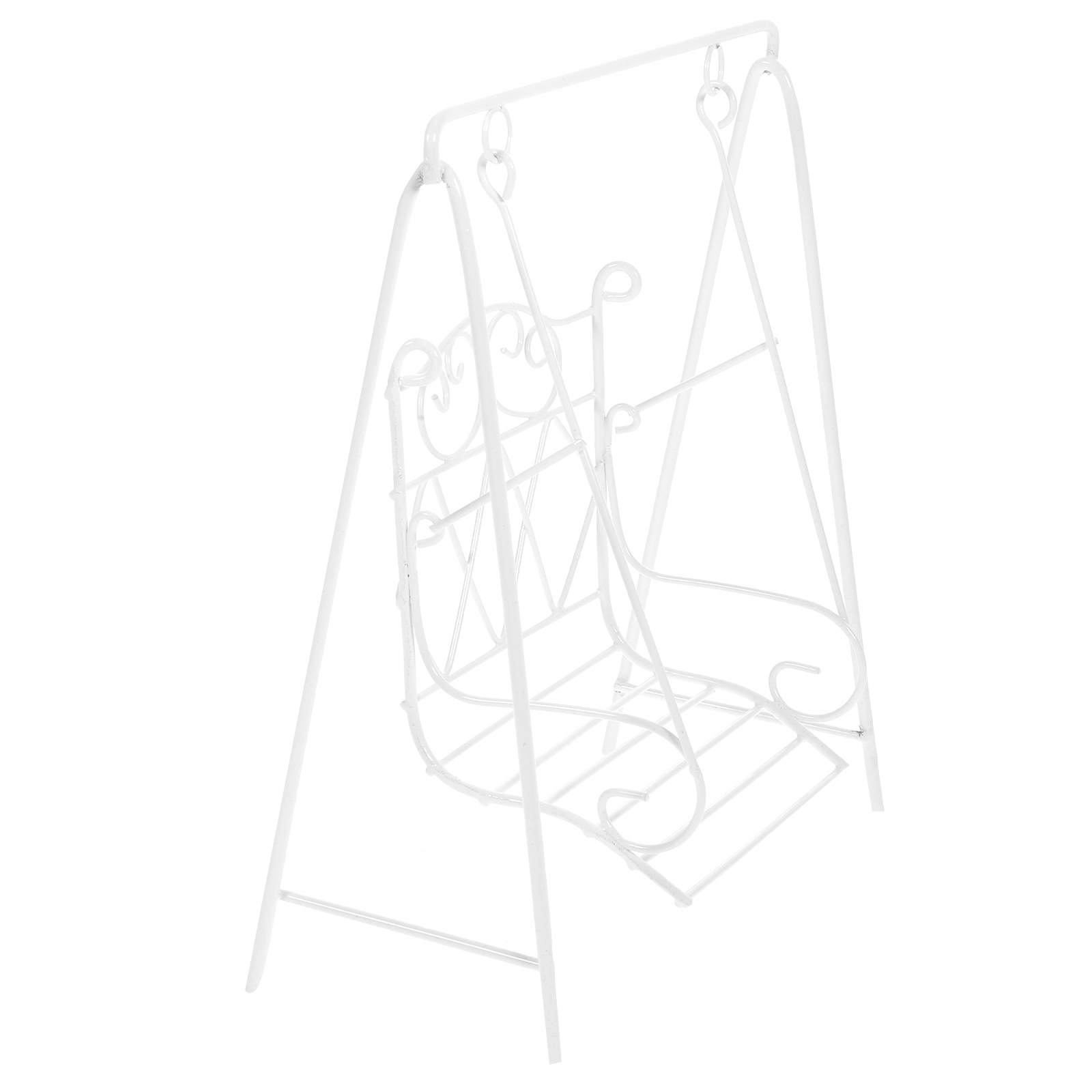 Garden Swing Chair - Mini Altalena in Ferro per Decorazione