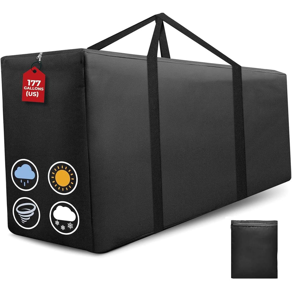 Outdoor Furniture With Storage For Cushions - Borsa Portaoggetti Extra Large da 670