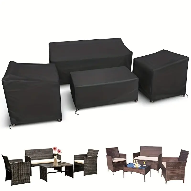 Outdoor Furniture Varnish - 4 pezzi/set coperture per mobili da