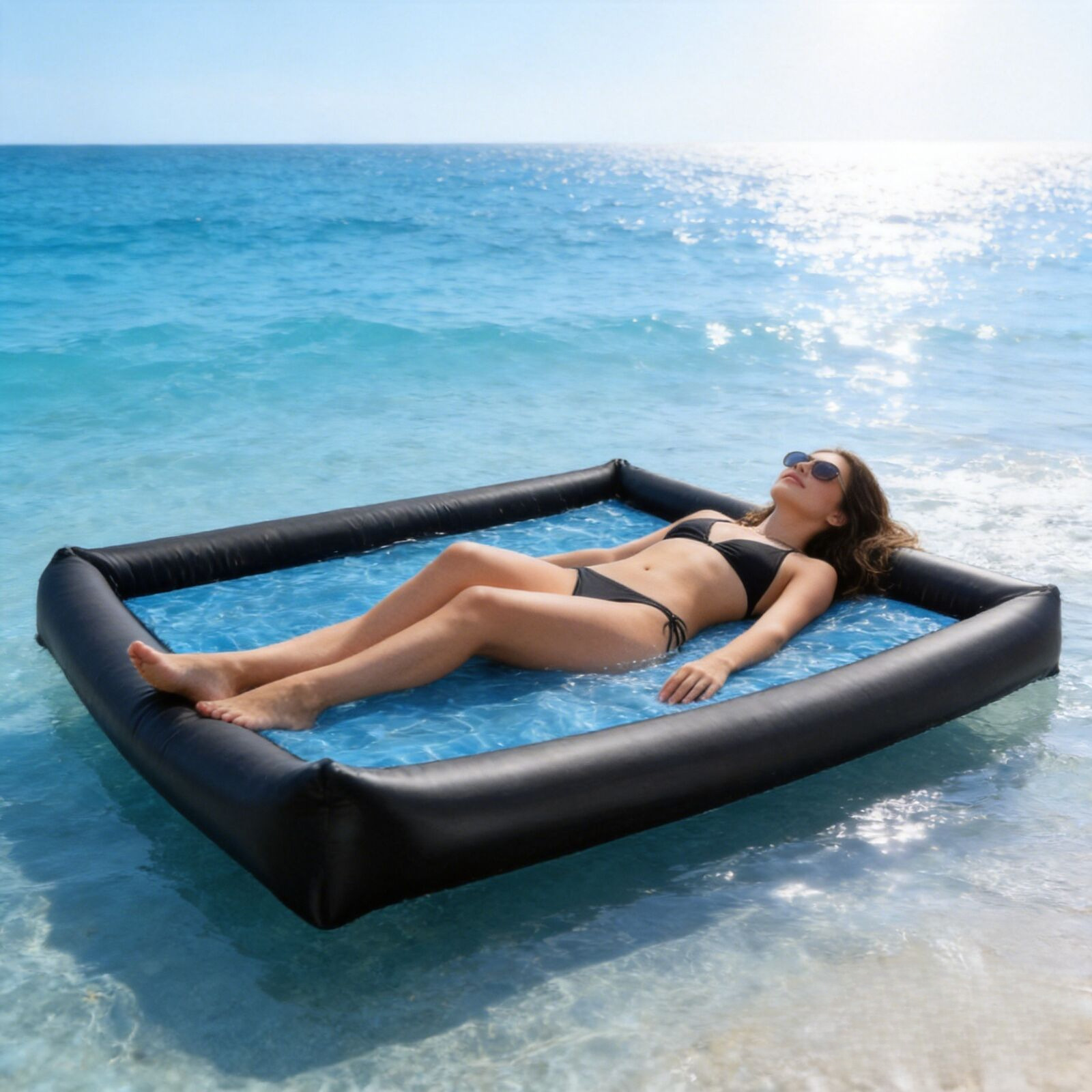 Outdoor Furniture Oil - Coprimaterasso impermeabile in PVC per letto