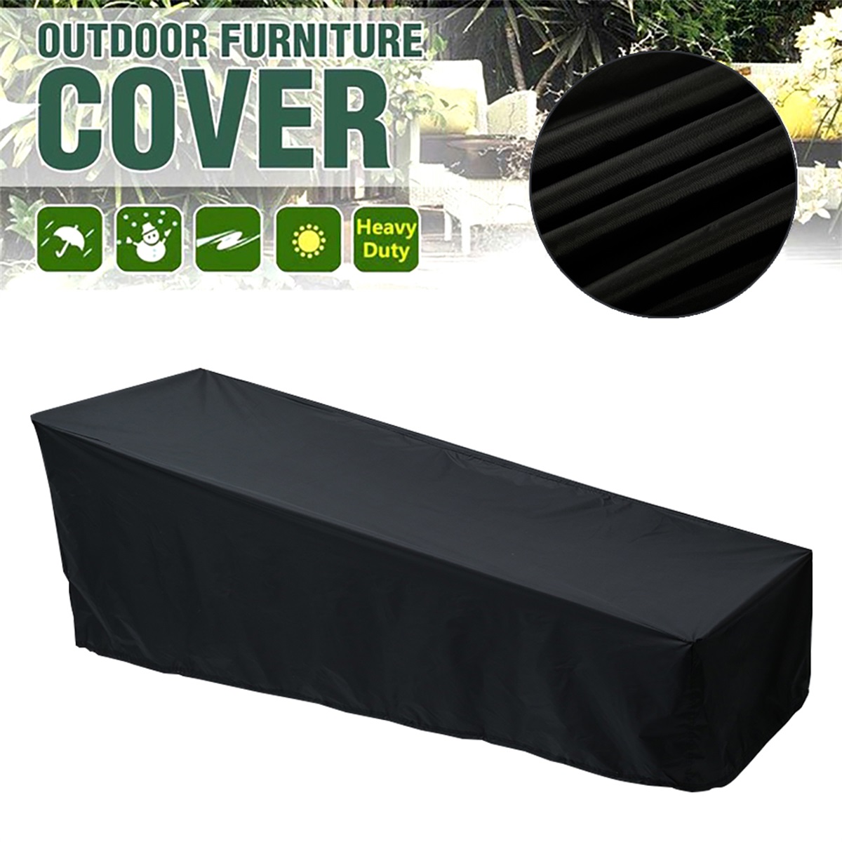 Outdoor Furniture Varnish - Copertura per lettino da giardino per