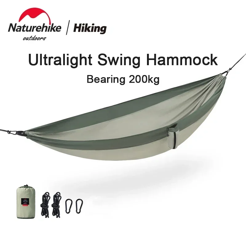 Camping Cot Foldable - Amaca altalena Naturehike 1 2 persone