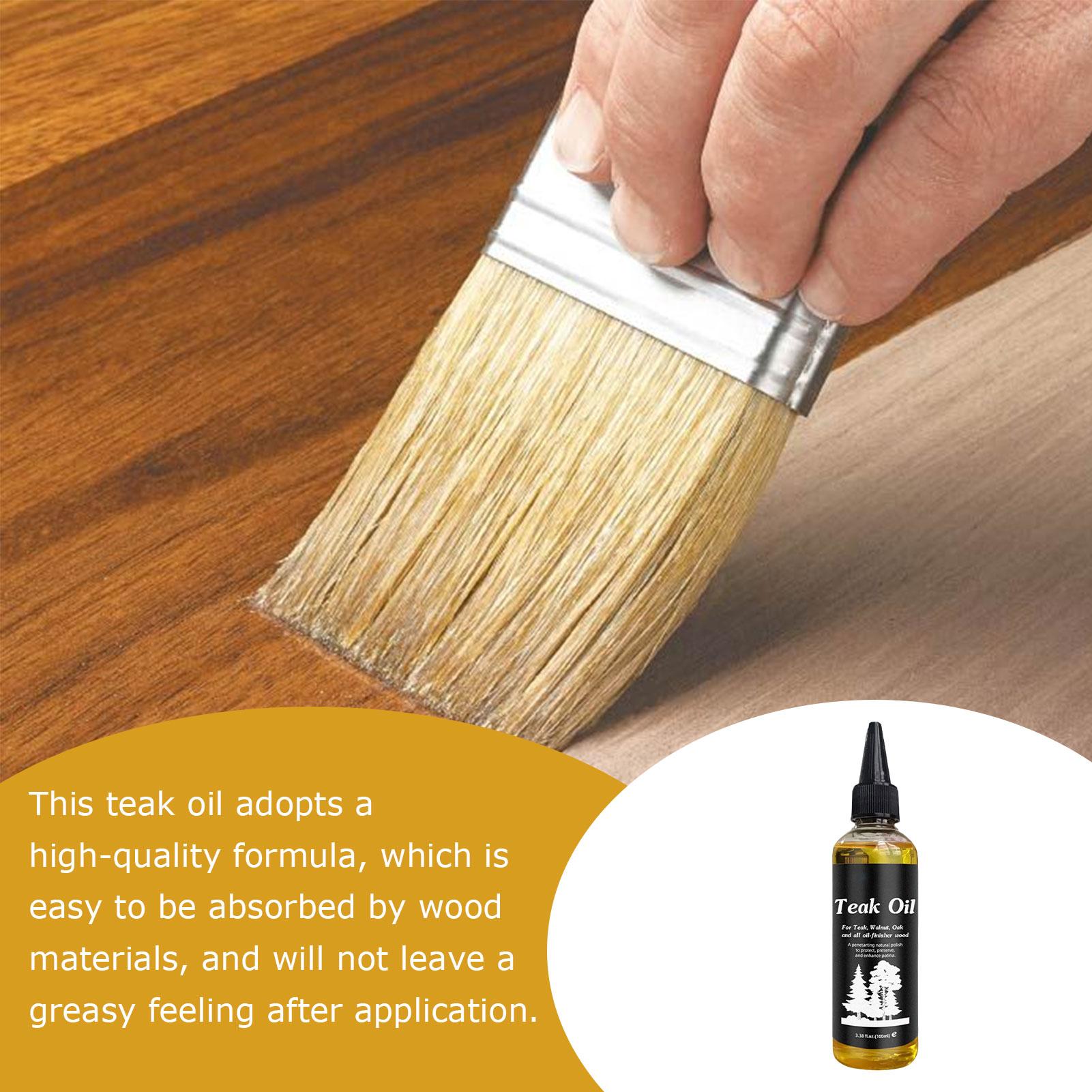 Outdoor Furniture Oil - 100ml Olio Condizionante per Mobili e
