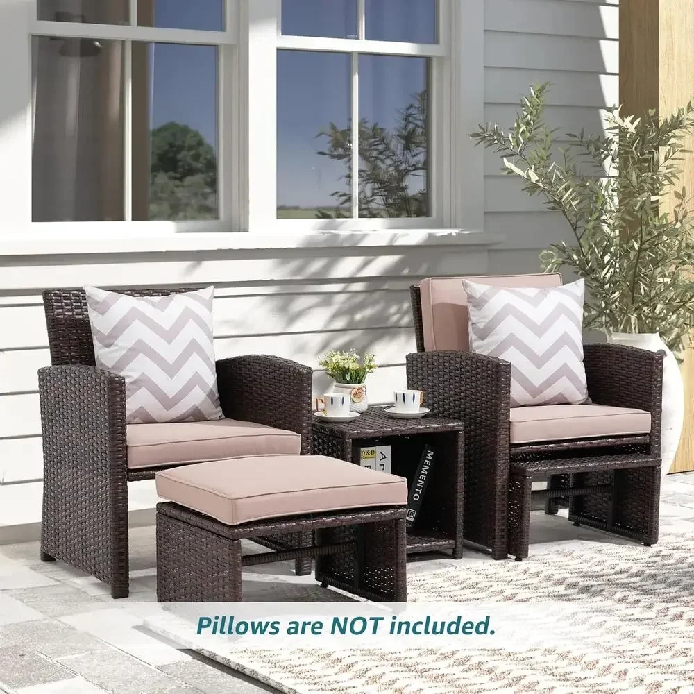 Set di mobili da giardino per  - Outdoor Furniture With Storage For Cushions recensione e prezzo