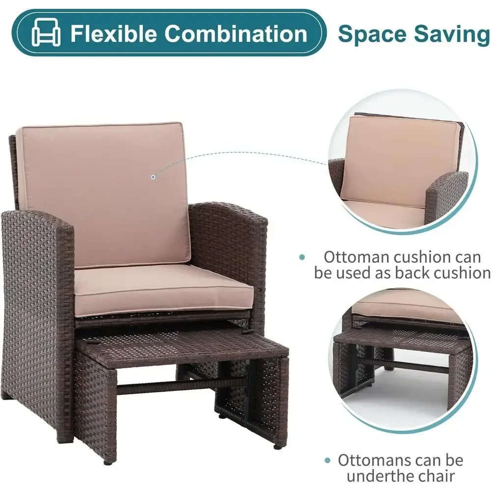 Set di mobili da giardino per  - Outdoor Furniture With Storage For Cushions recensione e prezzo