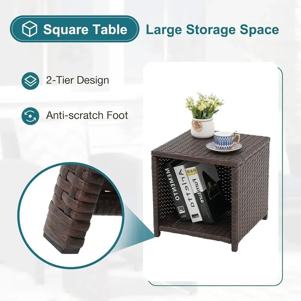 Set di mobili da giardino per  - Outdoor Furniture With Storage For Cushions recensione e prezzo