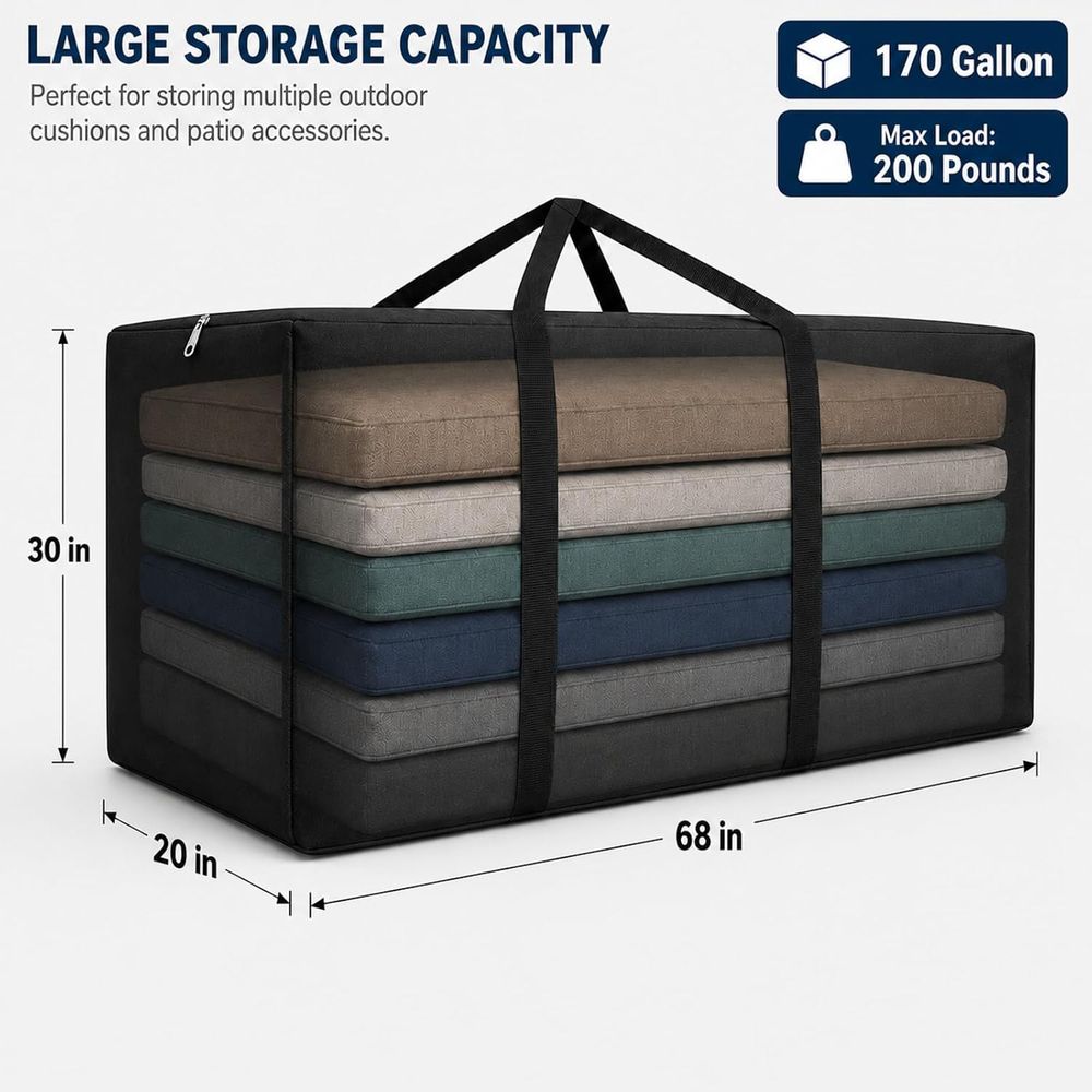 Borsa Portaoggetti Extra Large - Outdoor Furniture With Storage For Cushions recensione e prezzo
