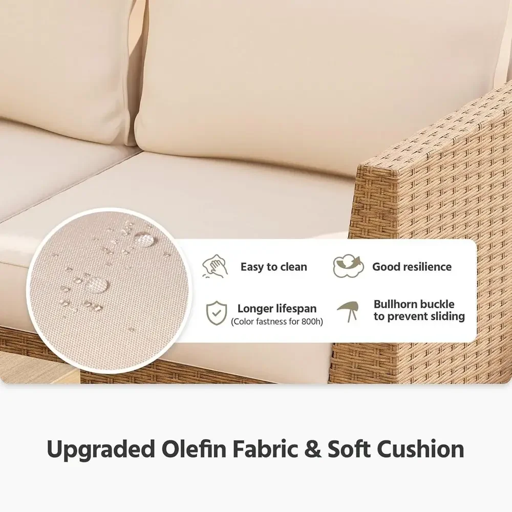Set di mobili da giardino per  - Outdoor Furniture With Storage For Cushions recensione e prezzo