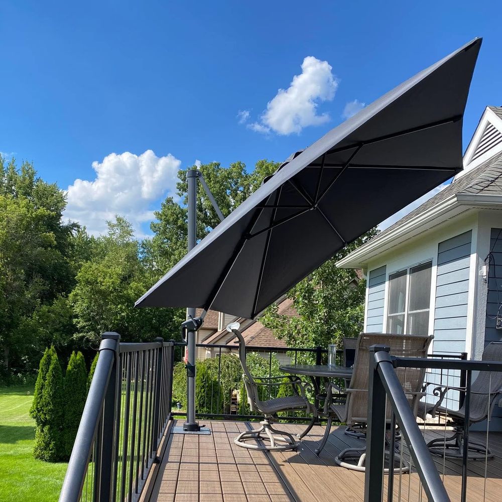 Ombrellone da Esterno a Bracci - Outdoor Furniture Grey recensione e prezzo