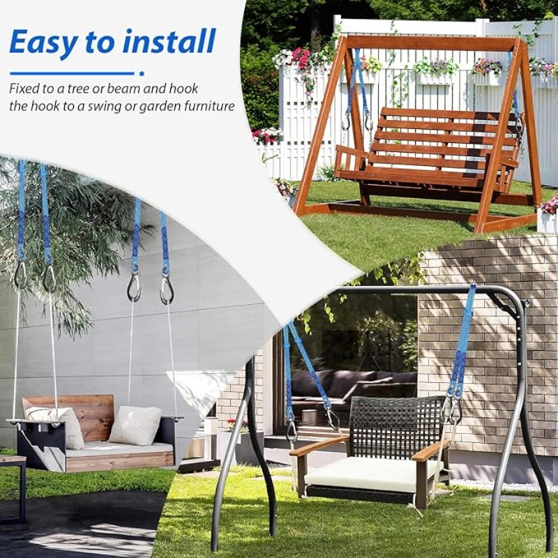 Corda in nylon con gancio in m - Garden Swing Chair recensione e prezzo