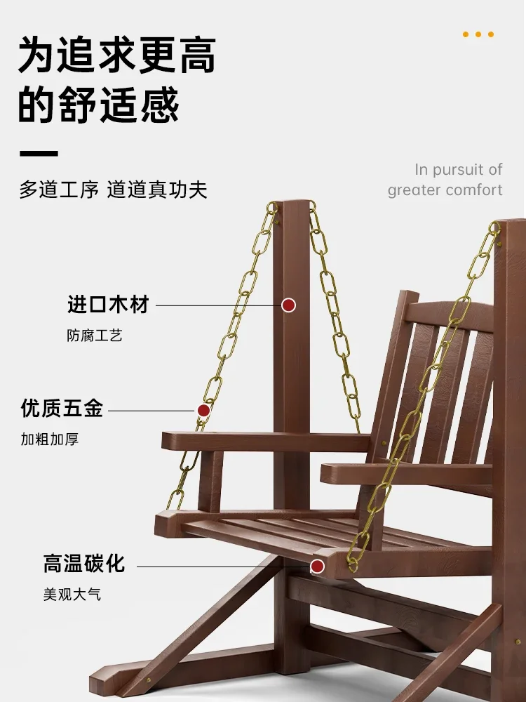 Sedia a dondolo singola Cyber  - Garden Swing Chair recensione e prezzo