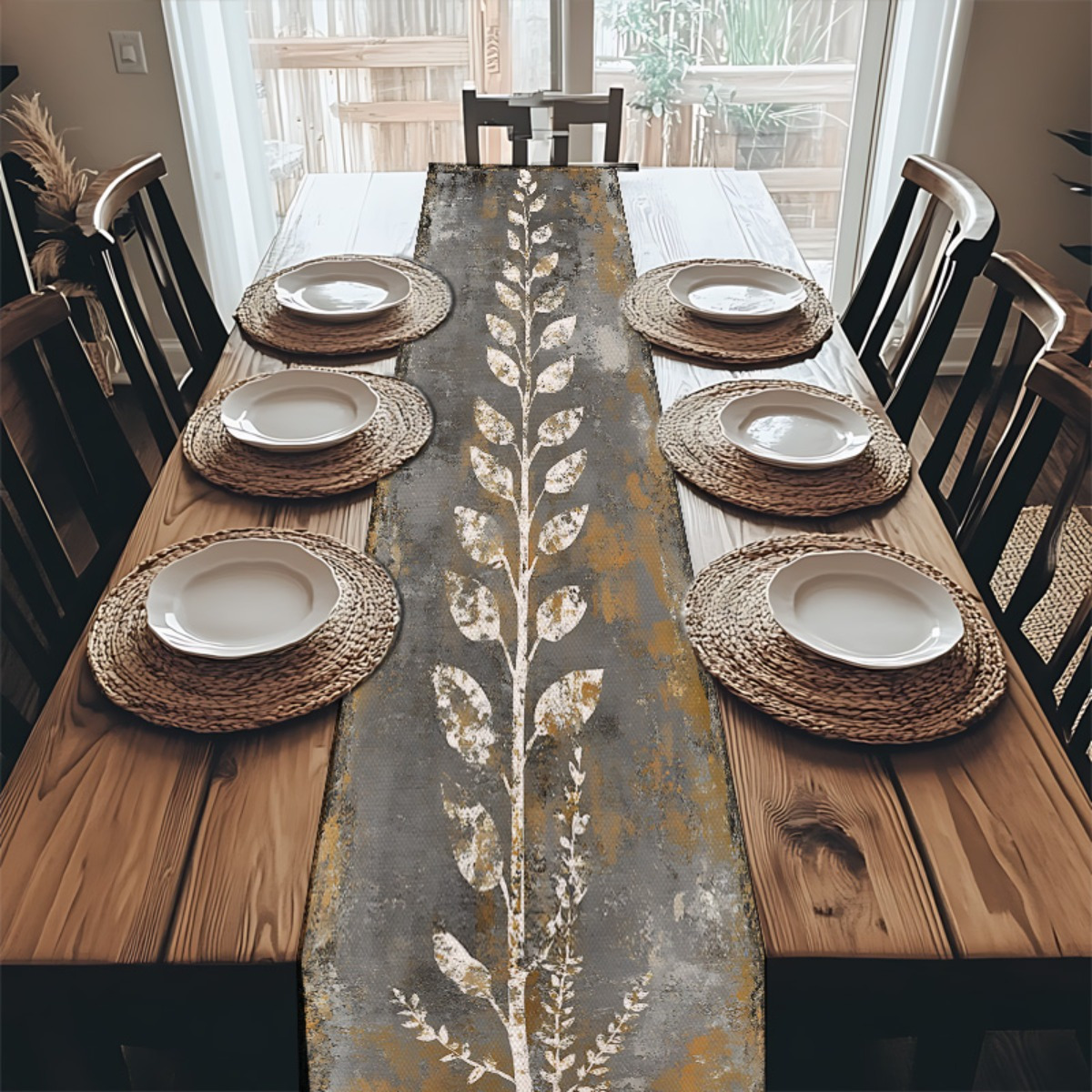 Runner da Tavolo Vintage con F - Outdoor Furniture Grey recensione e prezzo