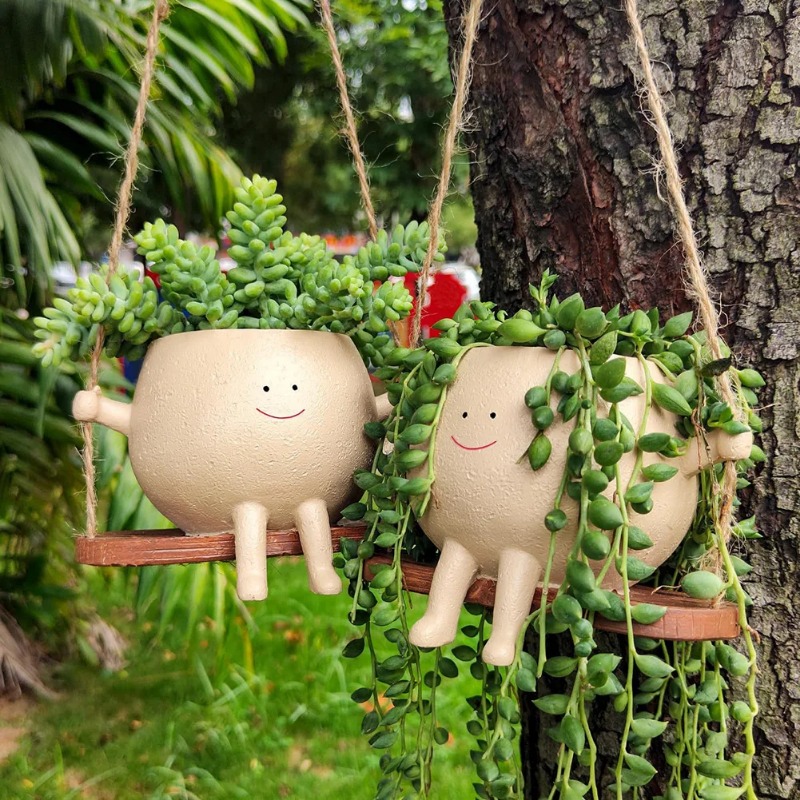Vaso per Piante Grasse a Forma - Garden Swing Chair recensione e prezzo
