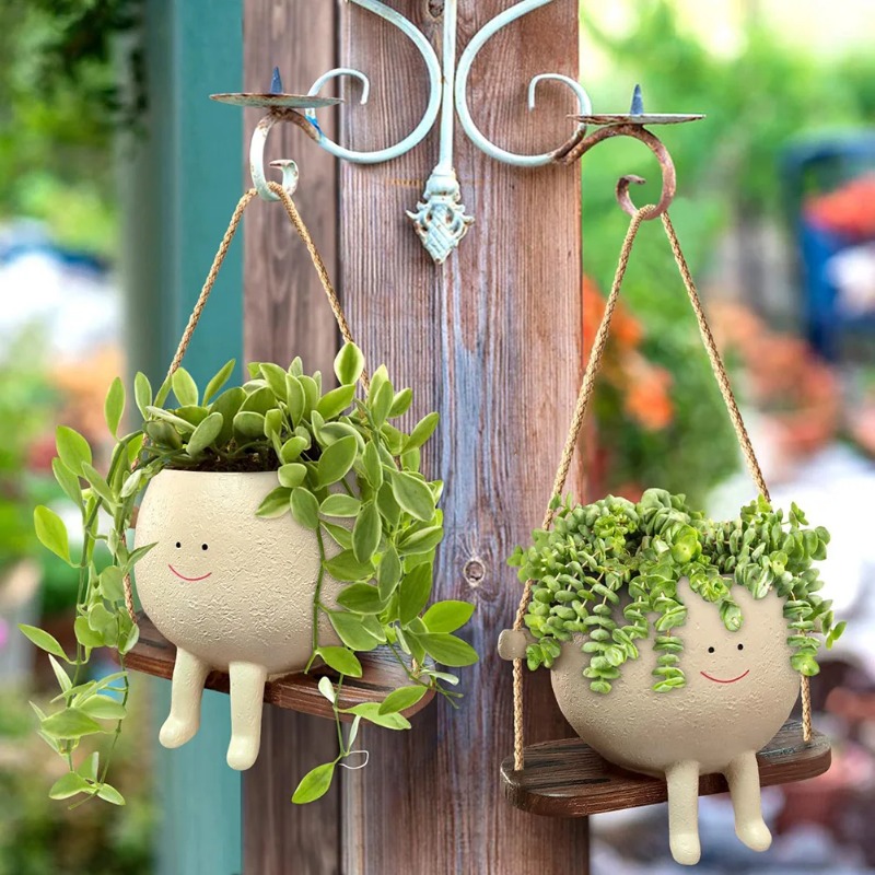 Vaso per Piante Grasse a Forma - Garden Swing Chair recensione e prezzo