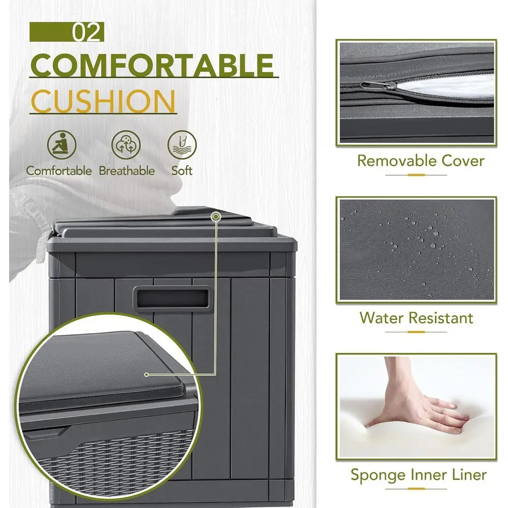 Contenitore da Esterno con Cus - Outdoor Furniture With Storage For Cushions recensione e prezzo