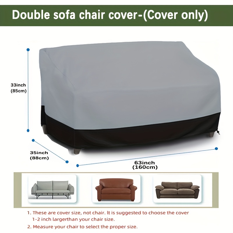 Copertura per Divano a 3 Posti - Outdoor Furniture Grey recensione e prezzo