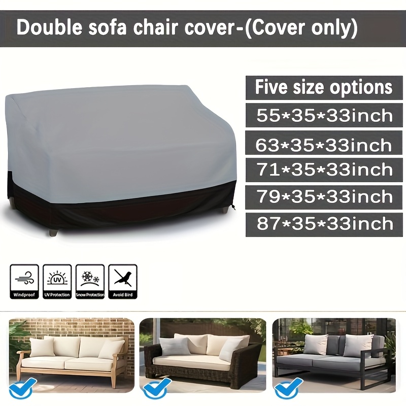 Copertura per Divano a 3 Posti - Outdoor Furniture Grey recensione e prezzo