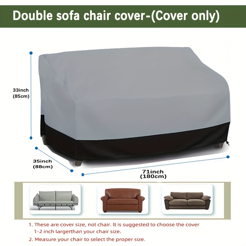 Copertura per Divano a 3 Posti - Outdoor Furniture Grey recensione e prezzo