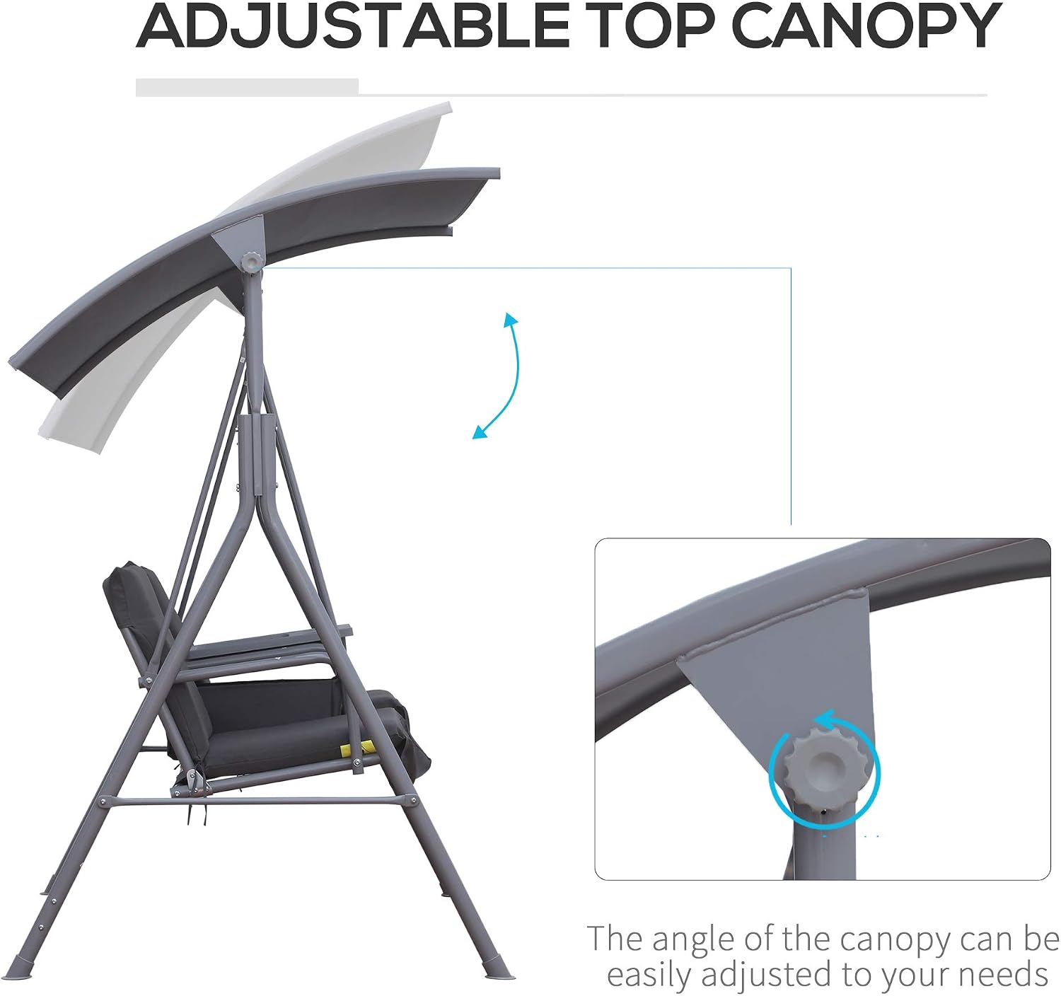 Dondolo da Esterno per 2 Perso - Outdoor Furniture Sunbrella recensione e prezzo