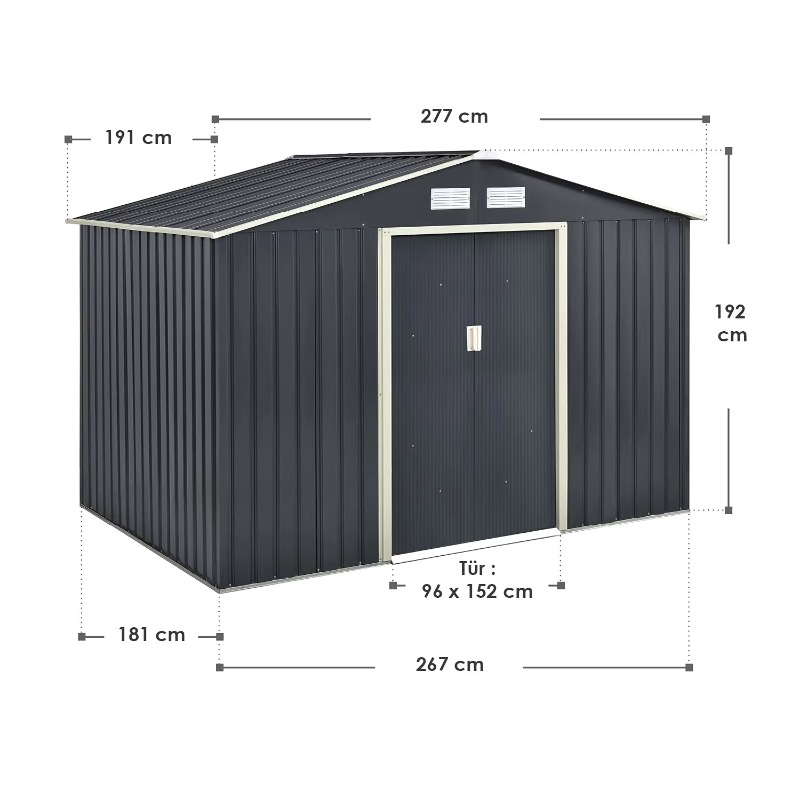 Cassetta Porta Attrezzi da Est - Outdoor Furniture Grey recensione e prezzo