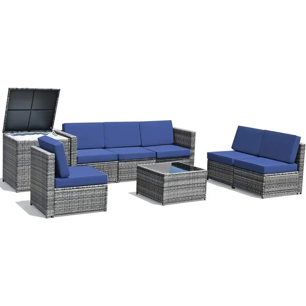 Set di Mobili da Giardino in R - Outdoor Furniture With Storage For Cushions recensione e prezzo