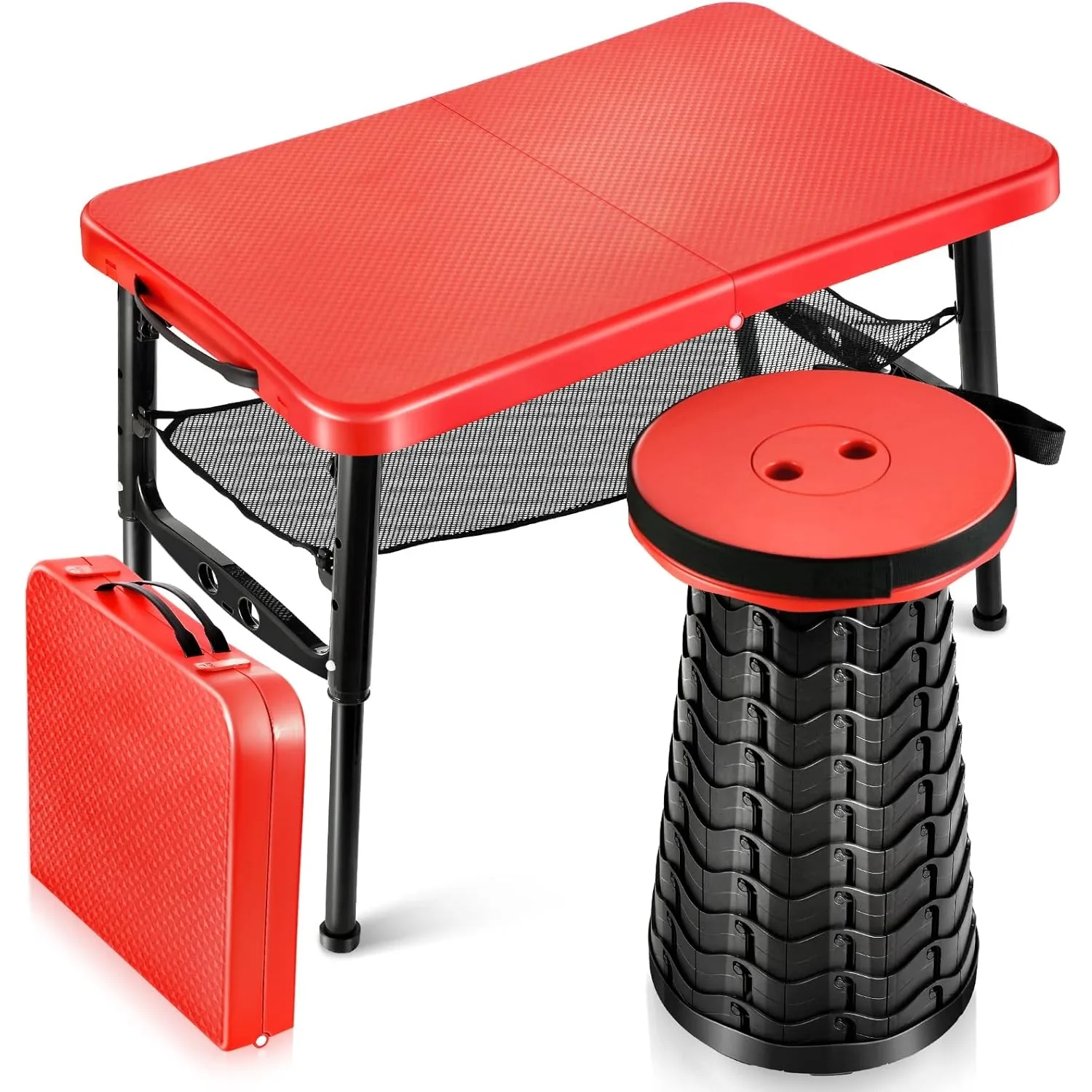 Set tavolo pieghevole e sgabel - Camping Cot Foldable recensione e prezzo